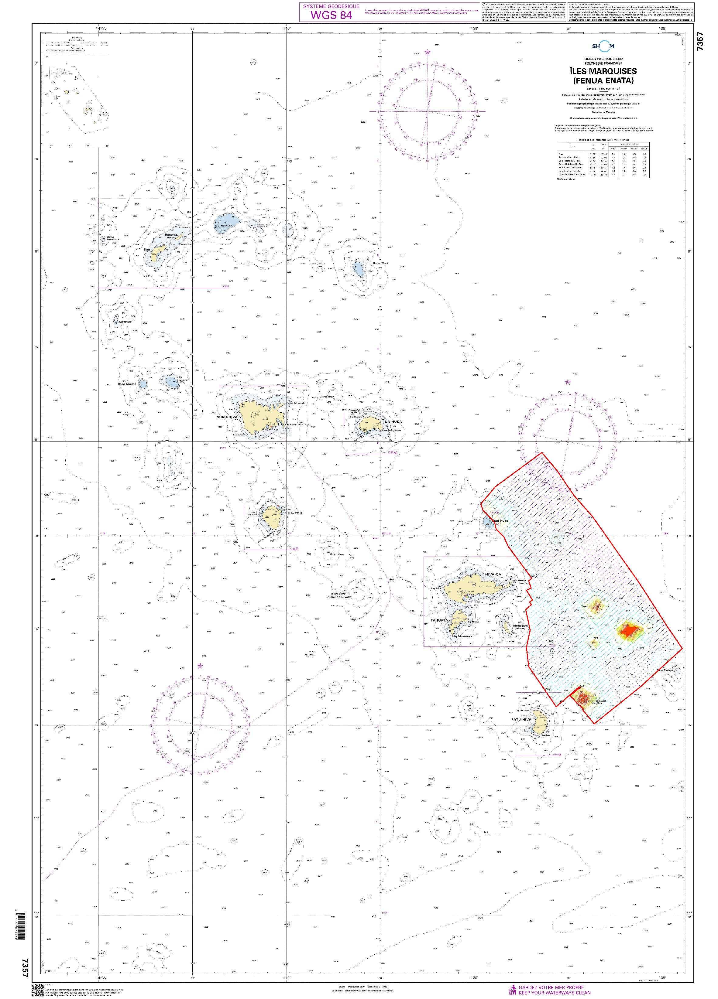 Bathymetric dataset S199601100
